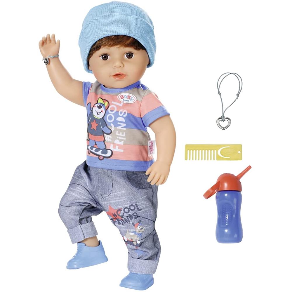 Für Baby Born Puppe 43 cm Junge Boy Kleidung Puppenkleidung Shirt NEU 