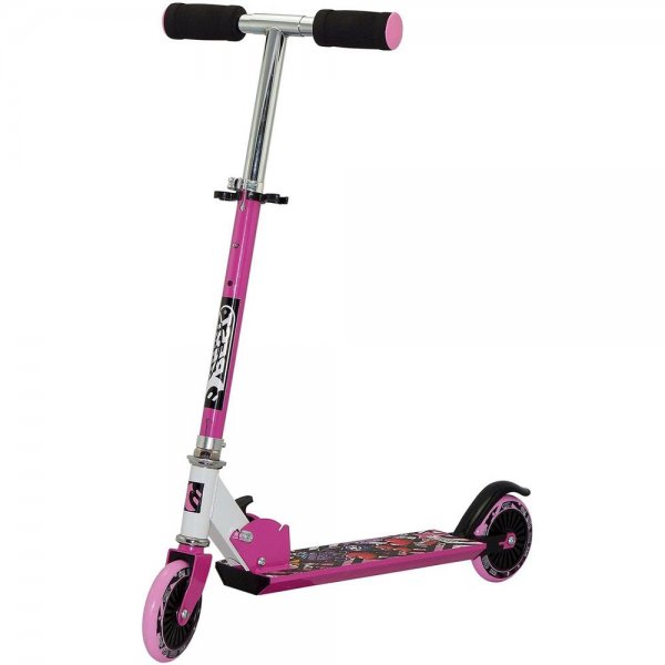 Best Sporting Scooter 125er Rolle Stahl pink ABEC5