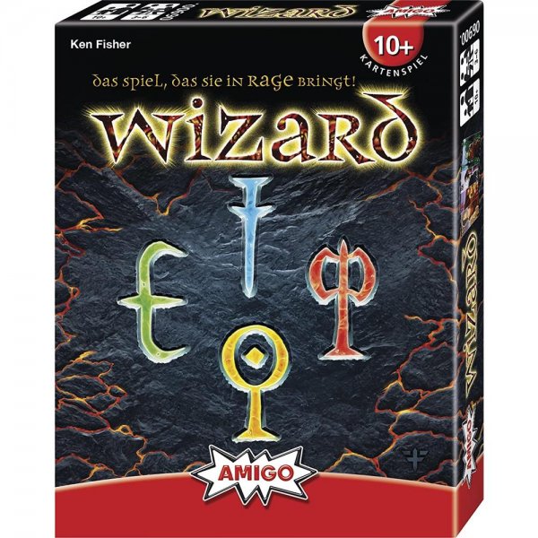 Amigo 6900 - Wizard Kartenspiel Brettspiel Gesellschaftsspiel Kartenspiel NEU