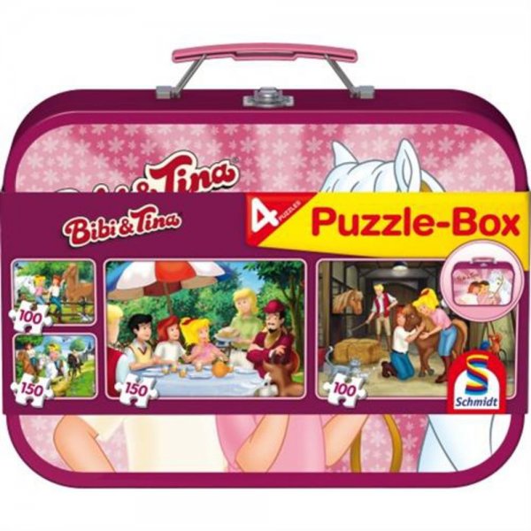 Schmidt Spiele 56509 - Puzzle, Bibi und Tina Kinderpuzzle Puzzlespiel Spielzeug