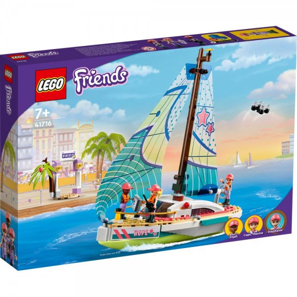 LEGO® Friends 41716 - Stephanies Segelabenteuer Bauset Spielzeug für Kinder ab 7 Jahren