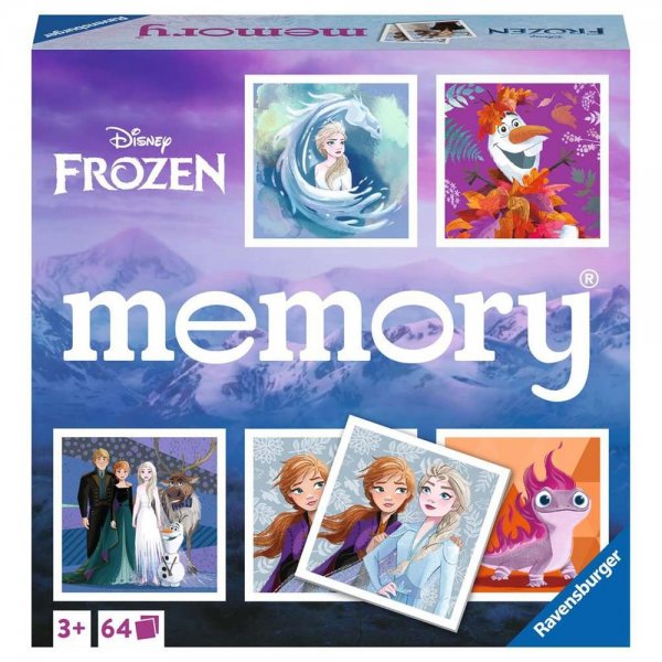 Ravensburger Memory Disney Frozen Eiskönigin 64 Karten Merkspiel Suchspiel Memospiel