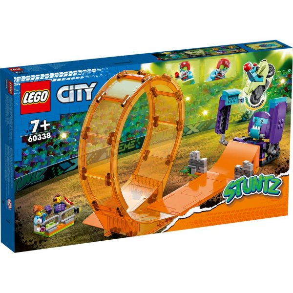 LEGO® City 60338 - Schimpansen-Stuntlooping Bauset Stuntbike mit Schwungrad