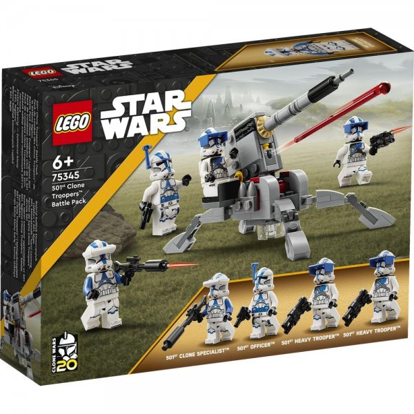 LEGO® Star Wars™ 75345 - 501st Clone Troopers™ Battle Pack Bauset Spielset für Kinder ab 6 Jahren