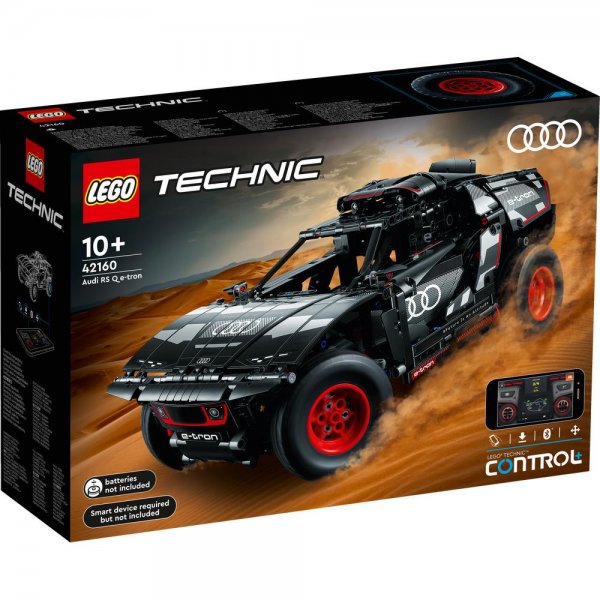 LEGO® Technic 42160 - Audi RS Q e-tron ferngesteuerte Rallye-Auto für Kinder ab 10 Jahren
