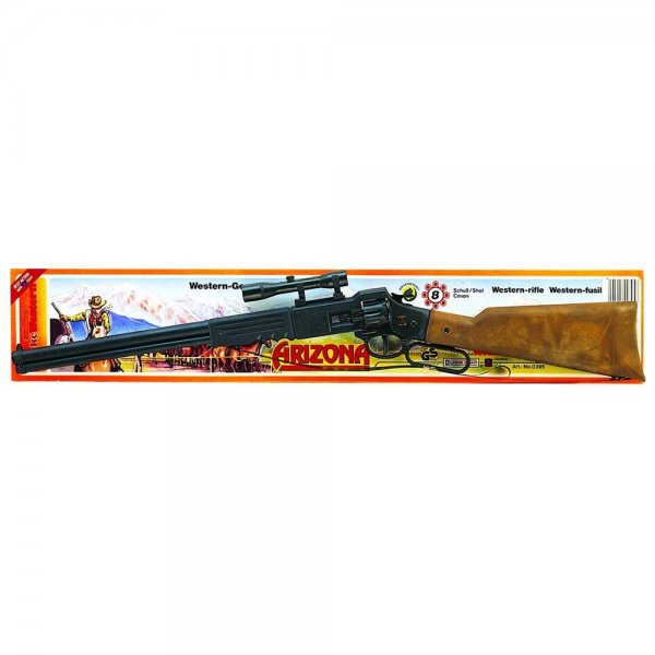 Sohni-Wicke 8-Schuss Western Gewehr Arizona 64 cm mit Zielfernrohr und Schulterriemen