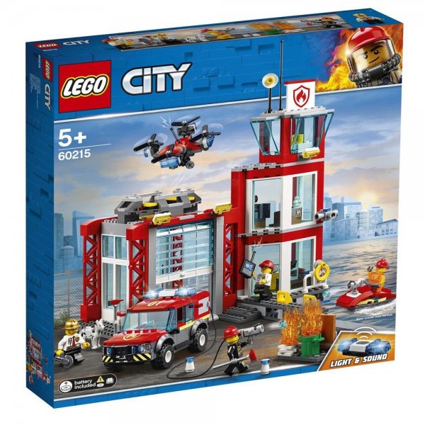 LEGO® City Feuerwehr 60215 - Feuerwehr-Station