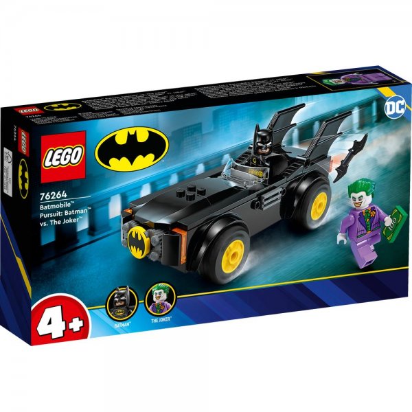 LEGO® DC 76264 - Verfolgungsjagd im Batmobile™: Batman™ vs. Joker™ für Kinder ab 4 Jahren
