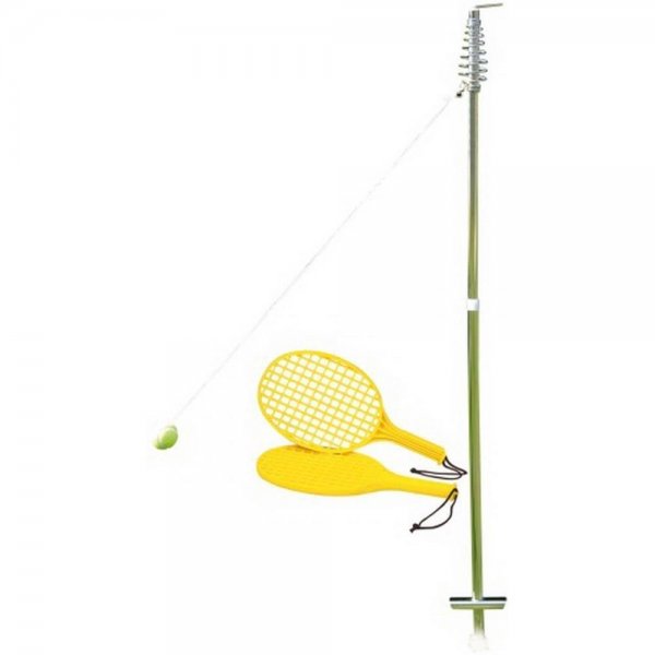 VEDES 74201237 - NSP Tennis Trainer ca. 1,40m 2 Schläger inkl. Tasche Spielzeug