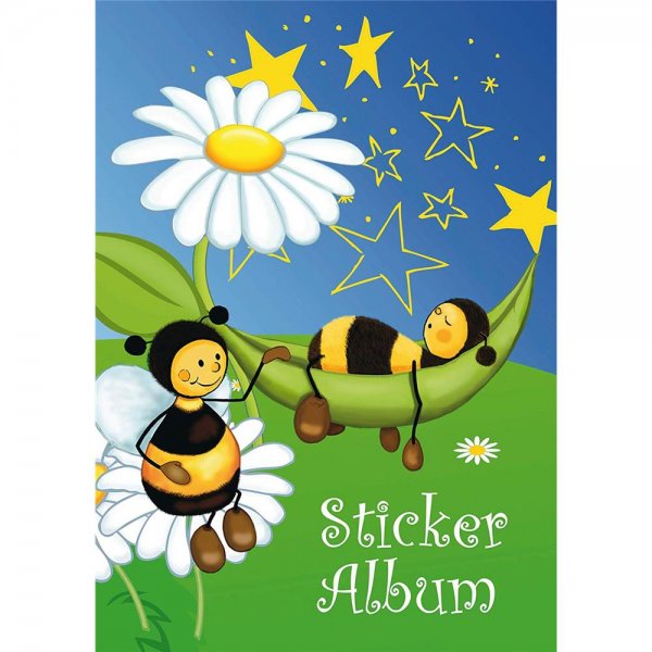 HERMA 15420 Stickeralbum "Bienenwiese" A5 leer Sammelalbum Stickerbuch 1 Stück
