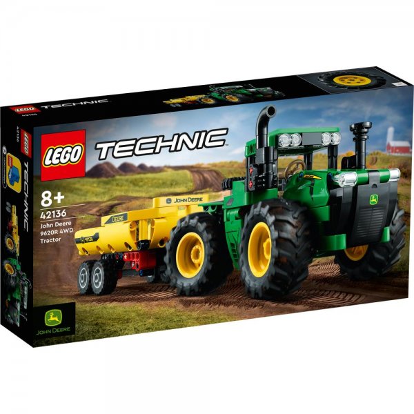 LEGO® Technic 42136 - John Deere 9620R 4WD Tractor Bauset für Kinder ab 8 Jahren