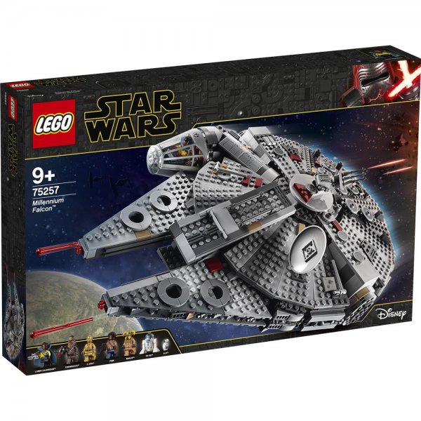 LEGO® Star Wars™ 75257 - Millennium Falcon™ Finn Chewbacca C-3PO Lando R2-D2