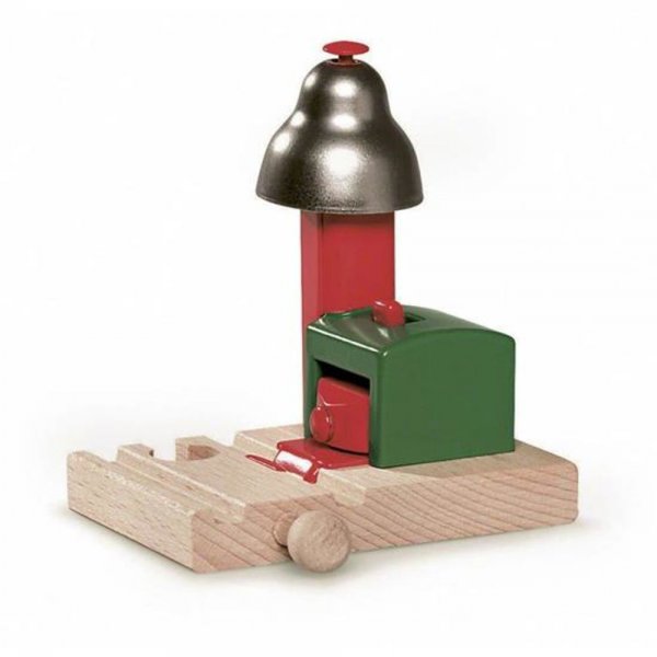 Brio 33754 - Magnetisches Glockensignal, Holzeisenbahn, Spielzeug, NEU