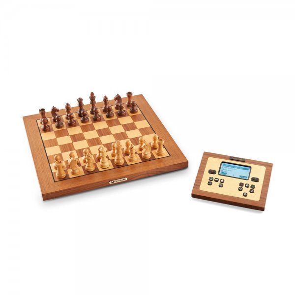 MILLENNIUM Chess Classics Exclusive M828 Schachcomputer ChessGenius & The King Online spielen via ChessLink-Modul