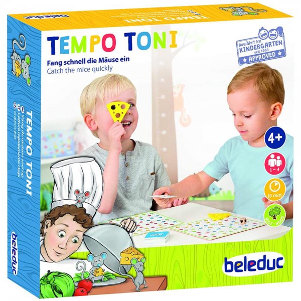Beleduc Tempo Toni Kinderspiel Lernspiel Gesellschaftsspiel