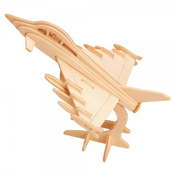 Bartl Gepetto`s 3D-Holzpuzzle Kampfflugzeug Fahrzeug Steckpuzzle Bausatz Basteln mit Holz