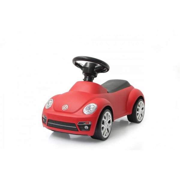 Jamara Rutscher VW Beetle rot Rutschauto Kippschutz Hupe am Lenkrad Kinderfahrzeug