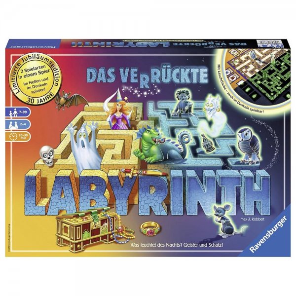Ravensburger Spiele 26687 - Das verrückte Labyrinth 2-4 Spieler ab 7 Jahren NEU