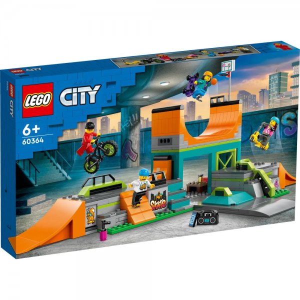 LEGO® City 60364 - Skaterpark Bauset Spielset für Skaterfans und Kinder ab 6 Jahren