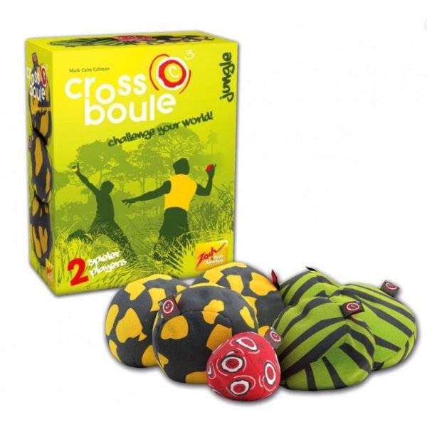 Zoch Crossboule c³ Set Jungle Boule Spaß mit flexiblen Bällen für drinnen und draußen ab 6 Jahren