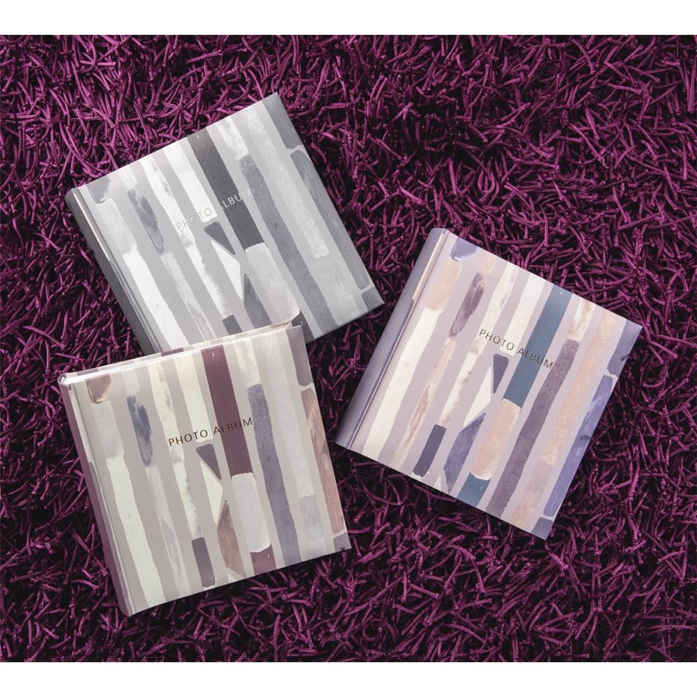 10x15 Fotos | MyPlaybox für Bordeaux cm Format 200 im Stripes Fotoalbum Hama Memo-Album Einsteckalbum