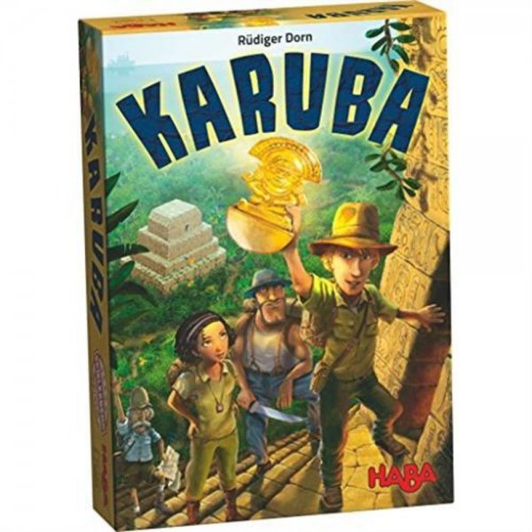 Haba 300932 - Karuba Legespiel Gesellschaftsspiel ab 2 Spieler Neuheit