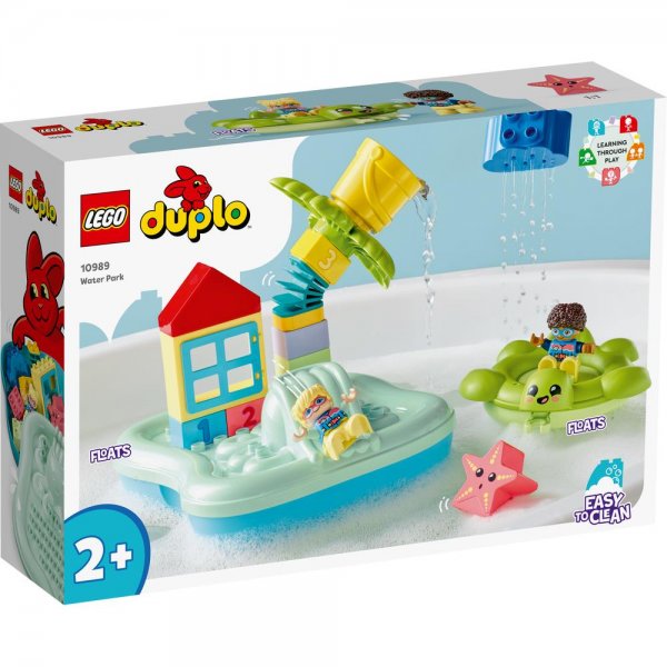 LEGO® DUPLO® Town 10989 - Wasserrutsche Bauset Spielset für Kleinkinder ab 2 Jahren