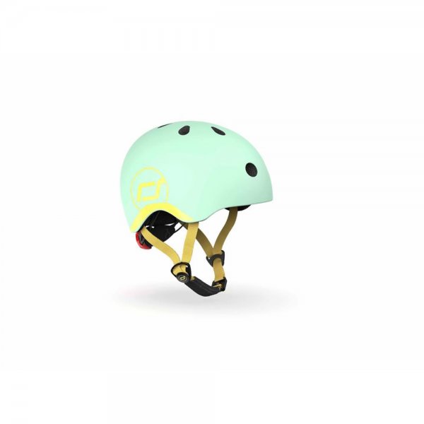 Scoot & Ride Helm XXS-S Kiwi 1-3 Jahre Babyhelm Schutzhelm Kinderhelm Grün