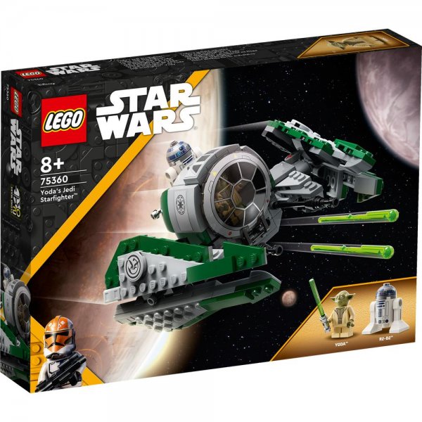 LEGO® Star Wars™ 75360 - The Clone Wars Yodas Jedi Starfighter™ für Kinder ab 8 Jahren