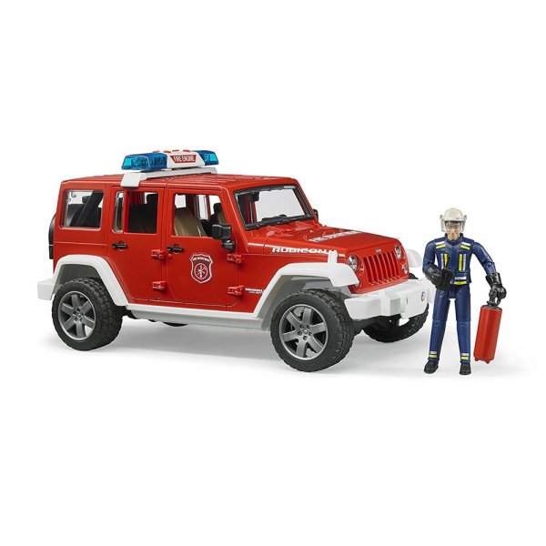 Bruder 02528 Jeep Wrangler Unlimited Rubicon Feuerwehr