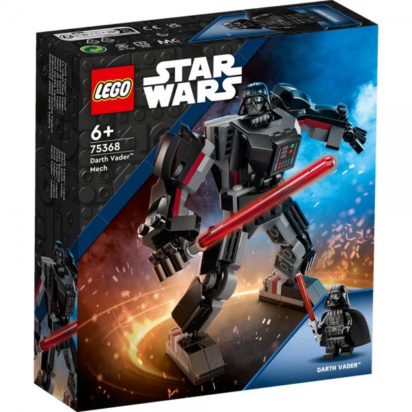 LEGO® Star Wars™ 75368 - Darth Vader™ Mech Bauset Spielset für Kinder ab 6 Jahren