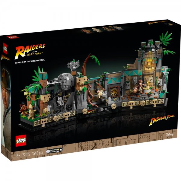 LEGO® Indiana Jones™ 77015 - Tempel des goldenen Götzen Bauset für Erwachsene