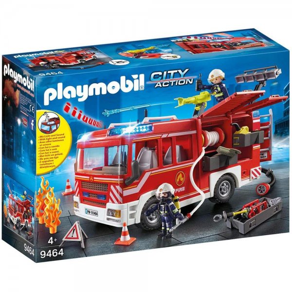 Playmobil City Action 9464 Feuerwehr-Rüstfahrzeug mit Licht und Sound