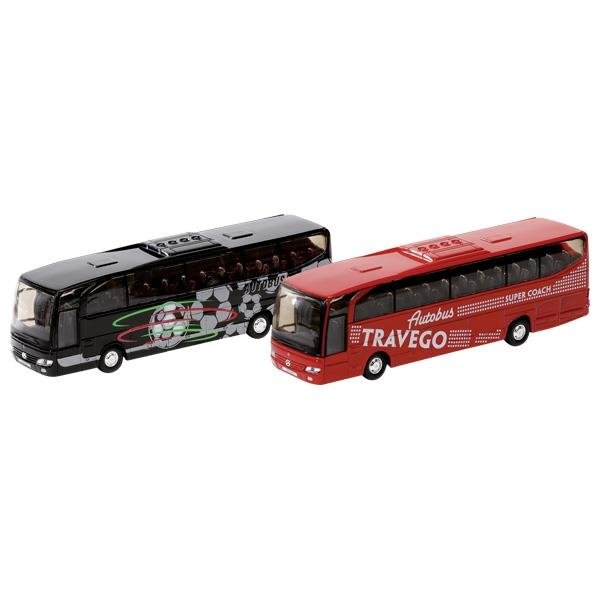 Goki Reisebus MB Travego Modellauto Maßstab 1:60 Sammler 6er Set