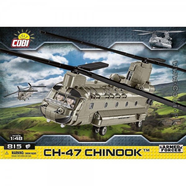 COBI A. F. Ch-47 Chinook Modellbau Militär Hubschrauber