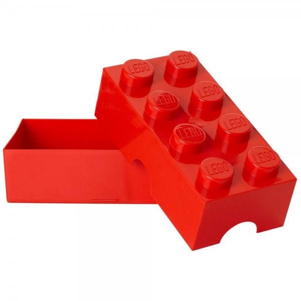 LEGO® Lunch Box 8 Rot Brotdose Snackbox Brotbüchse Stiftebox Brotbox Baustein