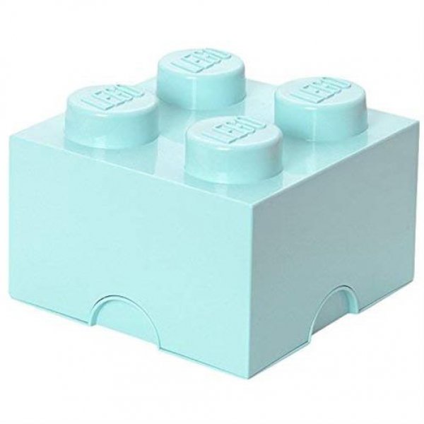 LEGO® Storage Brick 4 Mintgrün Aufbewahrungsbox mit 4 Noppen Baustein stapelbar