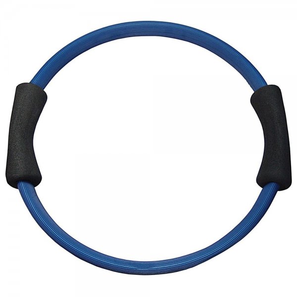 Best Sporting Pilates Power Toning-Ring 37cm in blau Fitnessring mit Schaumstoffgriffen