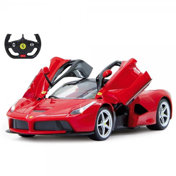 Jamara Ferrari La Ferrari 1:14 rot 2,4GHz Tür manuell Ferngesteuertes Auto mit LED Fahrlicht