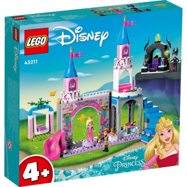 LEGO® Disney Princess 43211 - Auroras Schloss Bauset Spielset für Dornröschen-Fans ab 4 Jahren