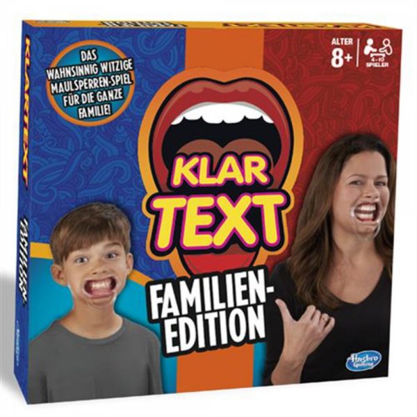 Hasbro European Trading B.V. Klartext Familien-Edition