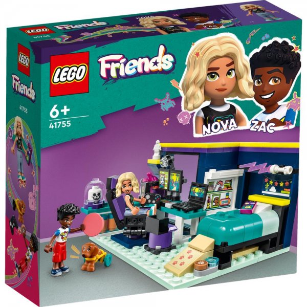 LEGO® Friends 41755 - Novas Zimmer Bauset Spielset für Kinder ab 6 Jahren