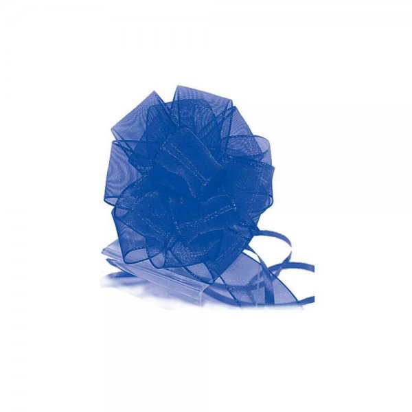Roth Schleife Ziehschleife Rapid blau Ø 13cm 10 Stück für Schultüte Zuckertüte Geschenke