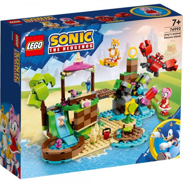 LEGO® Sonic the Hedgehog™ 76992 - Amys Tierrettungsinsel Bauset Spielset für Fans ab 7 Jahren