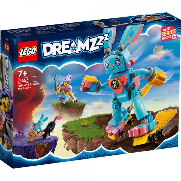 LEGO® DREAMZzz™ 71453 - Izzie und ihr Hase Bunchu Bauset Spielset für Kinder ab 7 Jahren