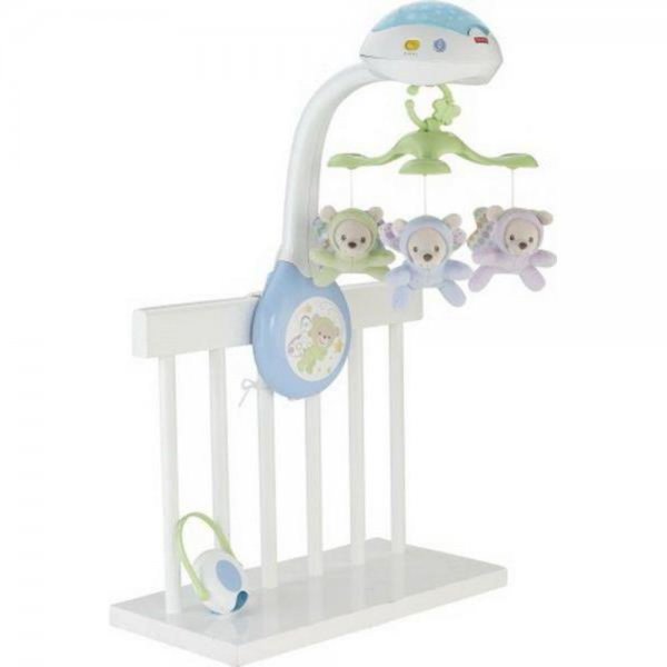Fisher Price Everything Baby Butterfly Dreams 3-in-1 Projection Mobile