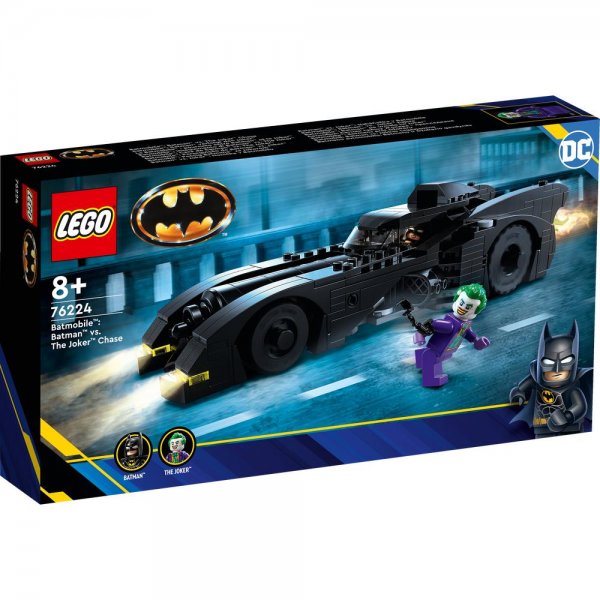 LEGO® DC 76224 - Batmobile™: Batman™ verfolgt den Joker™ Superhelden-Auto für Kinder ab 8 Jahren