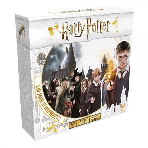 Asmodee ASMD0070 Harry Potter: EIN Jahr in Hogwarts Zauberlehrling Brettspiel Fanartikel Spiele