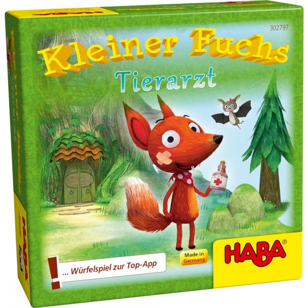 Haba 302797 - Kleiner Fuchs Tierarzt Kinderspiel