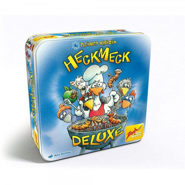 Zoch 601105073 Heckmeck Deluxe, das turbulente Würfelspiel in der praktischen Metalldose Spiel